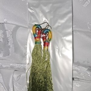 Colorful Tassel Earrings